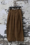 AVIVA JIFEI XUE 24 Autumn and Winter Wool Linen Plaid Cocoon Pants AJX-FW24-CP-KWLC-GW Plaid